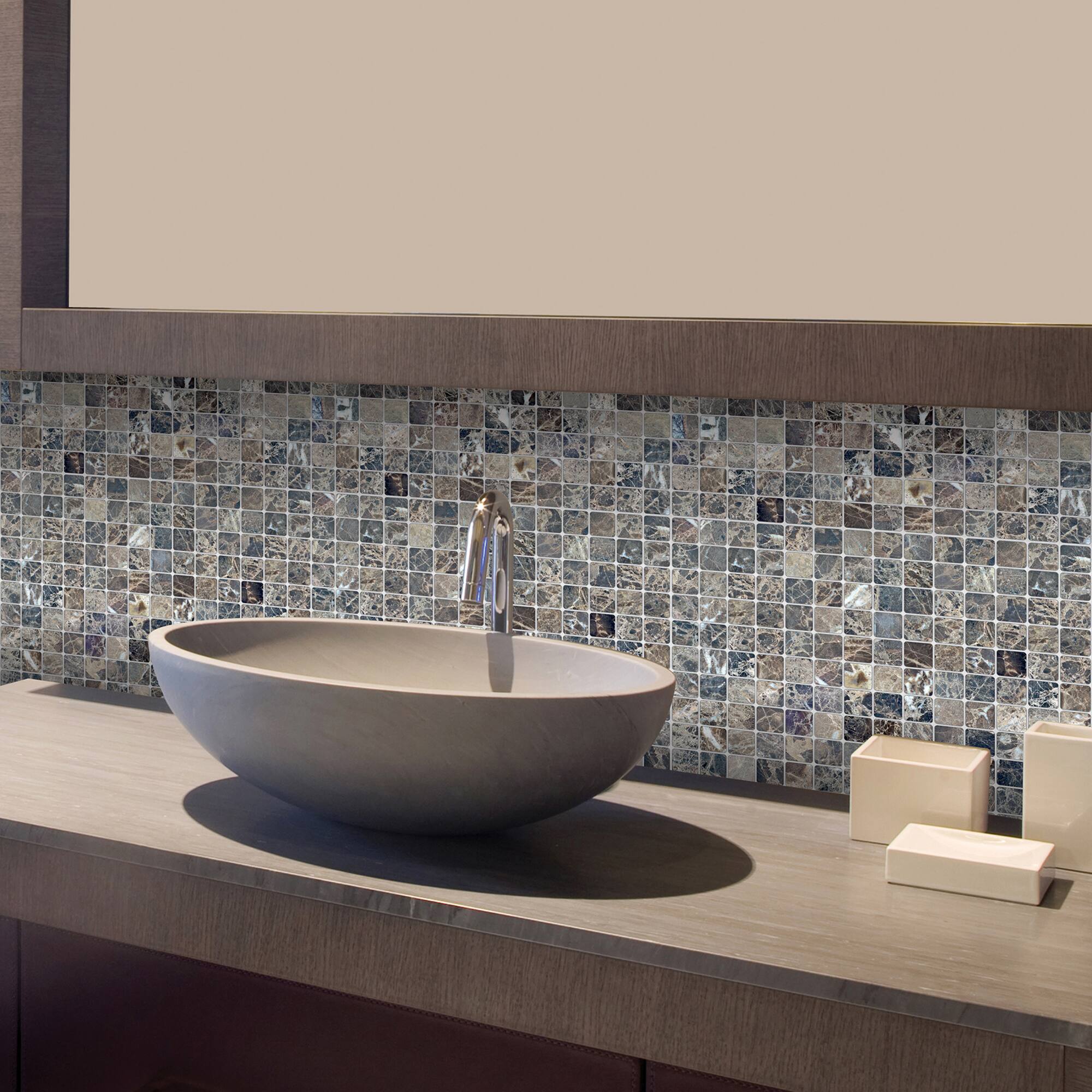 Crearreda Marble Peel & Stick Tiles
